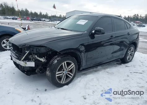 2017 BMW X6 xDrive35I z USA, uszkodzony, nr VIN 5UXKU2C31H0X47454